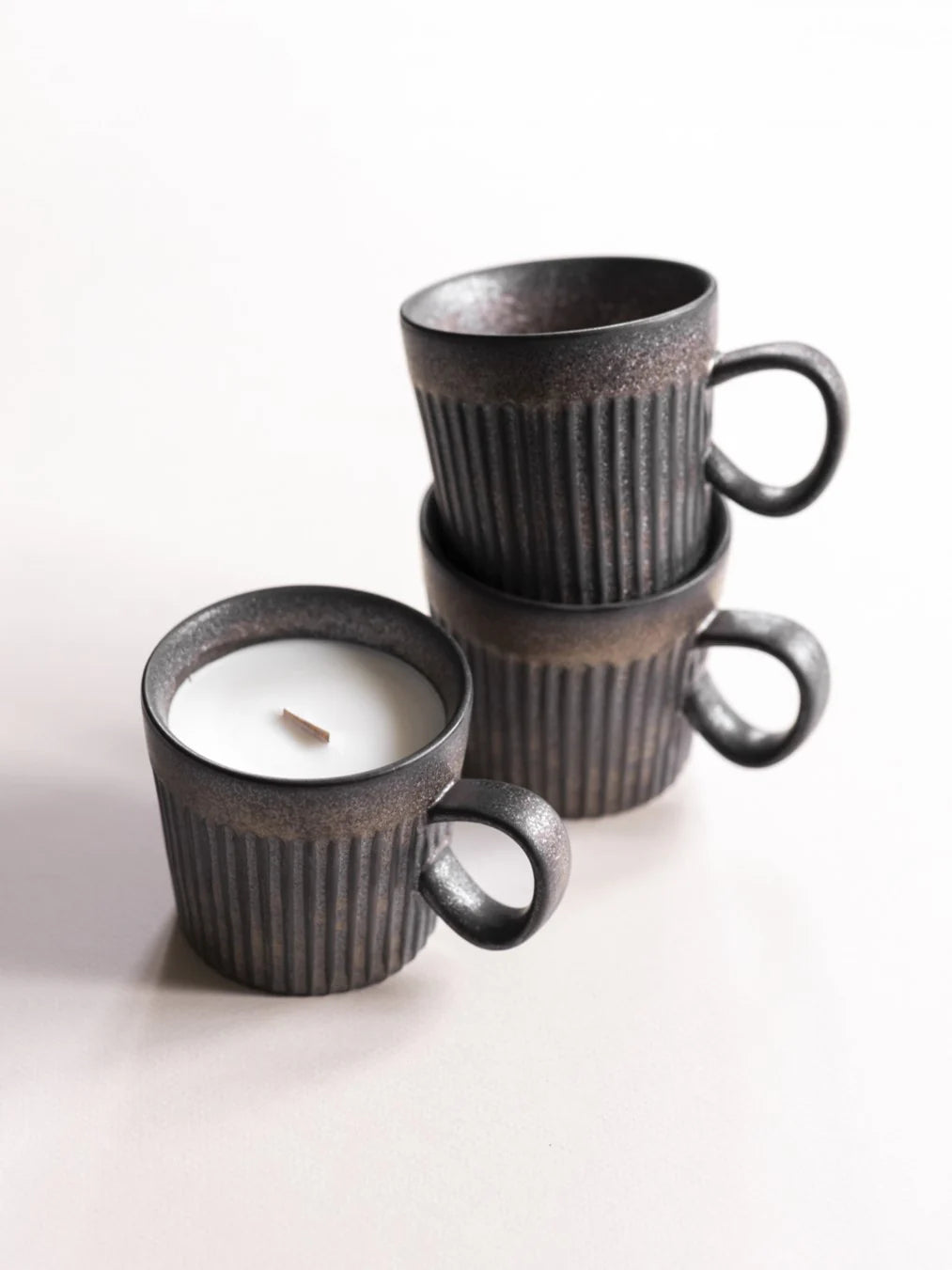 Bougie de soja dans une tasse - UPSIMPLY