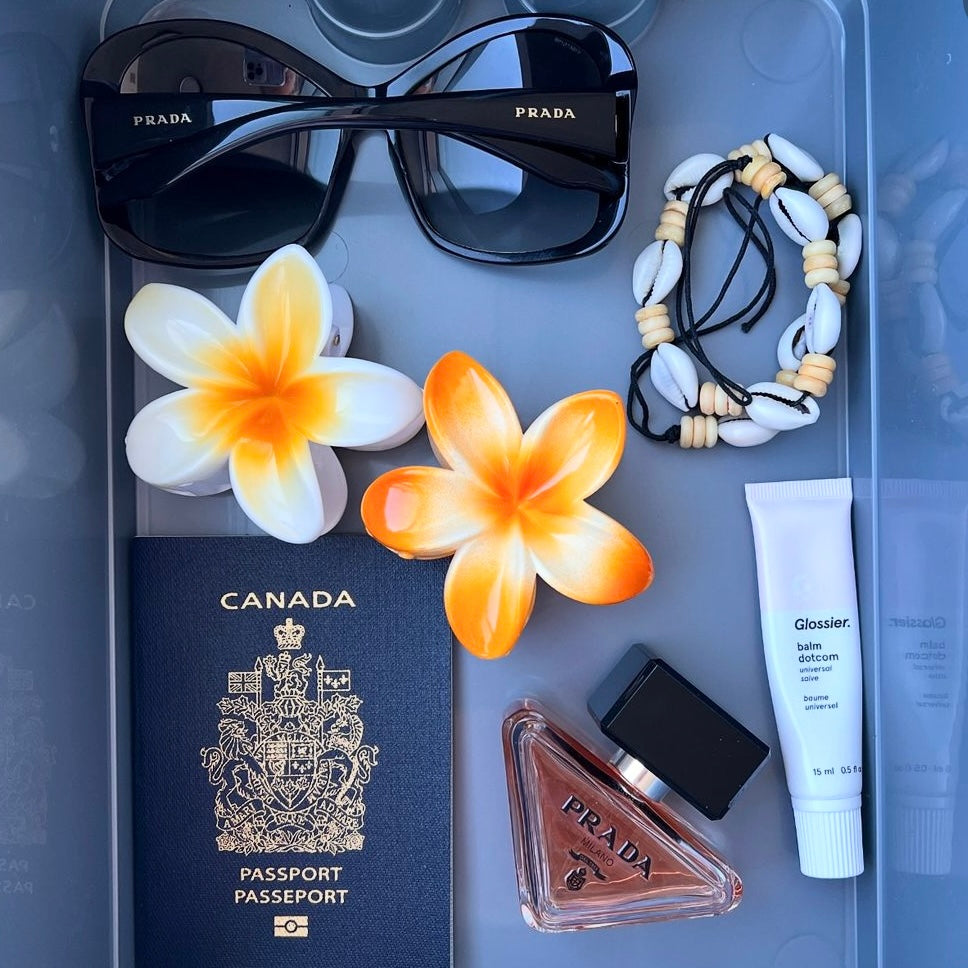 Pinces à cheveux Fleur Hawaiienne Hibiscus