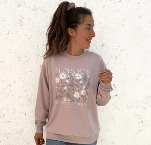 Crewneck «Floraison» Oversized - Dérive