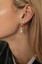 Load image into Gallery viewer, Christine Earrings - Kali and Sun
