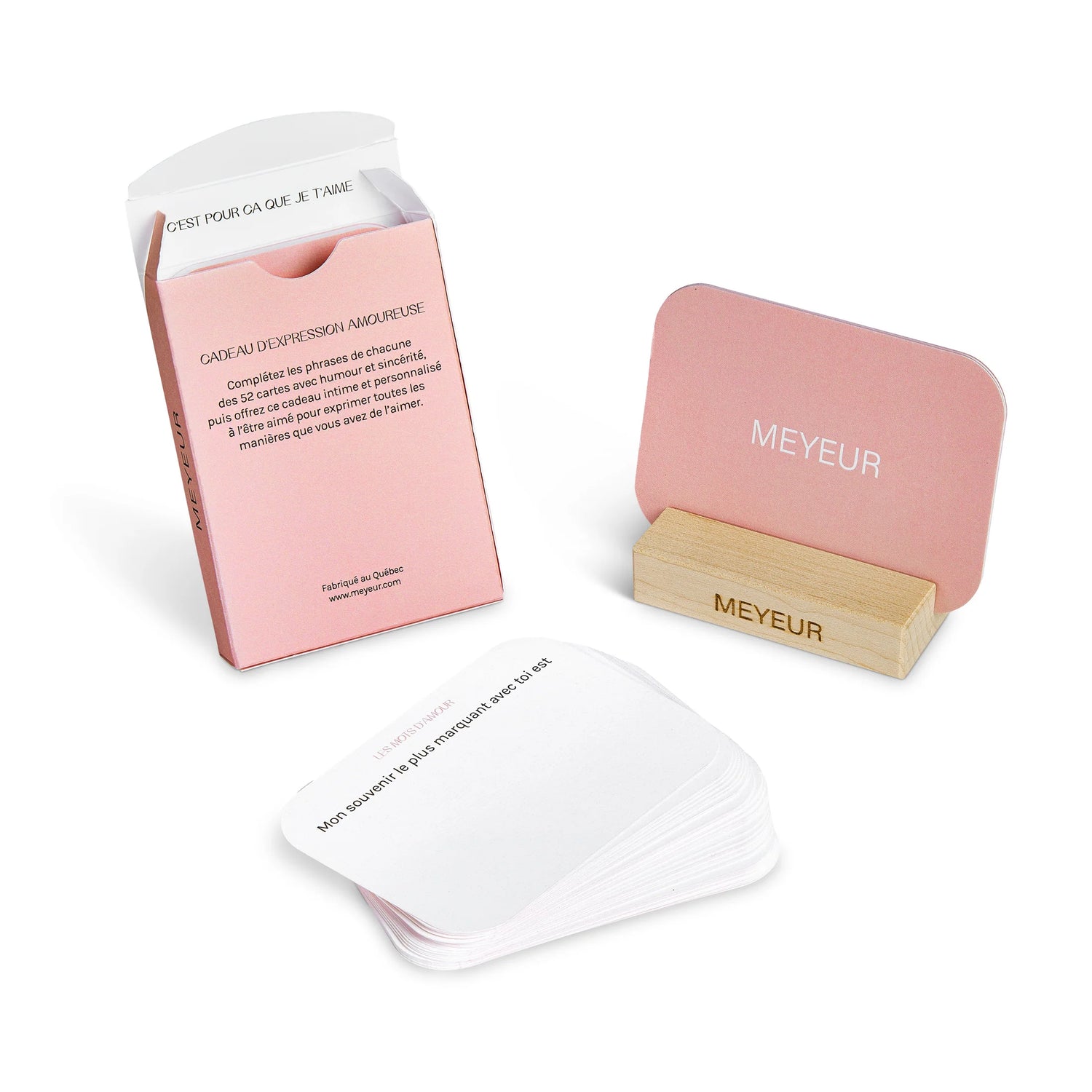 Le jeu - Les mots d'amour - MEYEUR