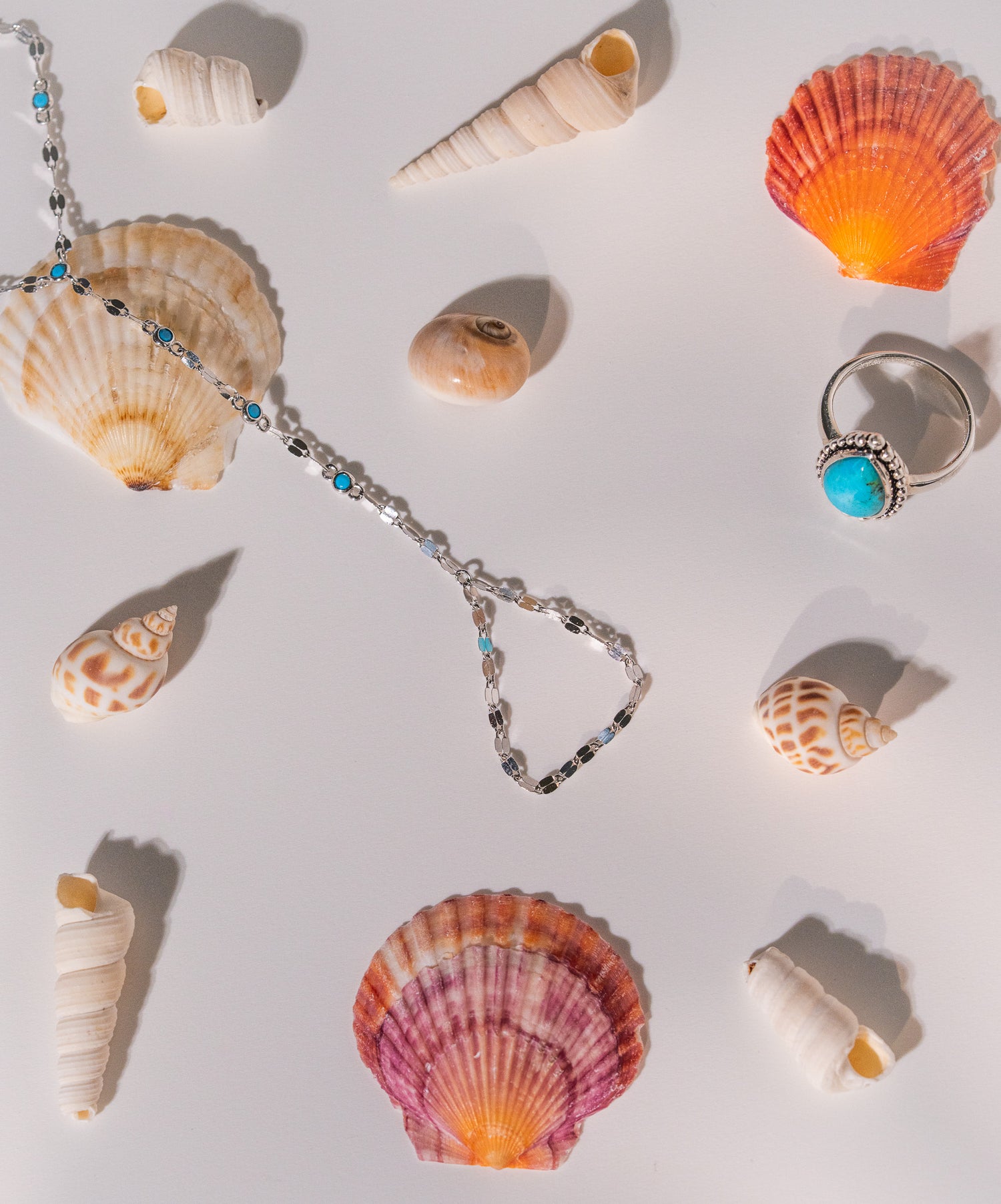 Chaîne de main Turquoise