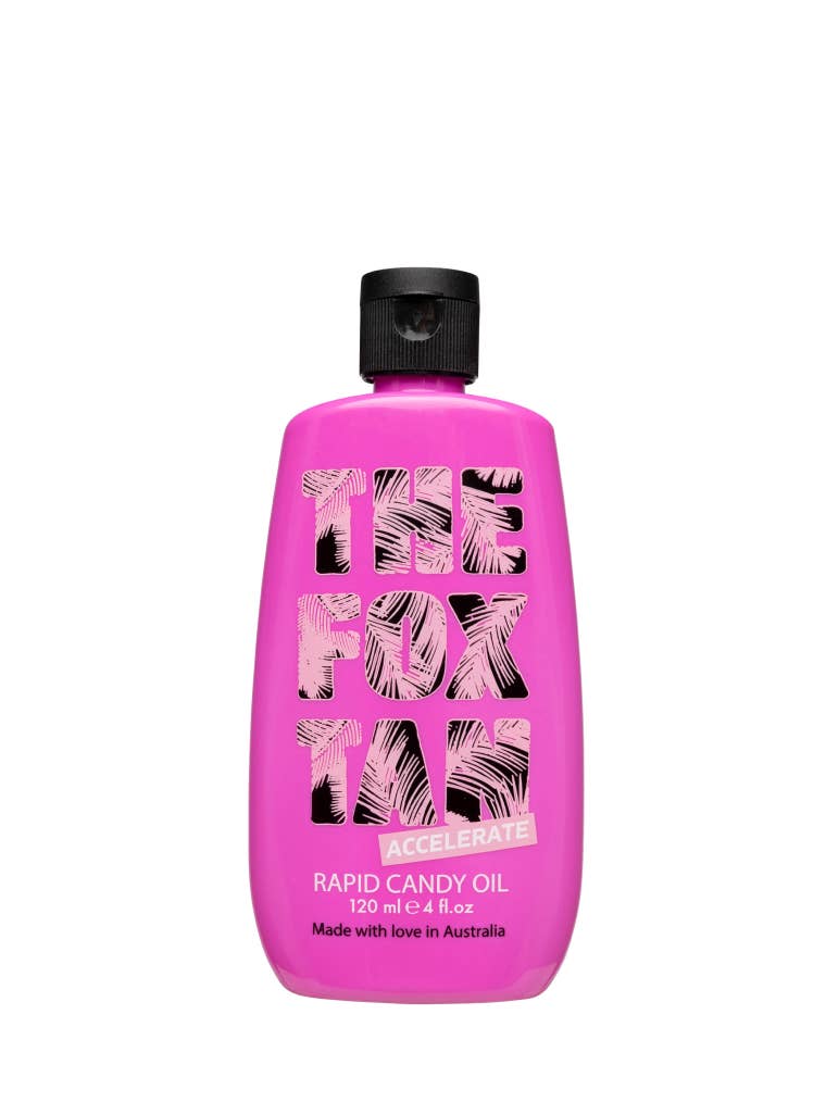 Huile Rapid Candy pour bronzage rapide - The Fox Tan