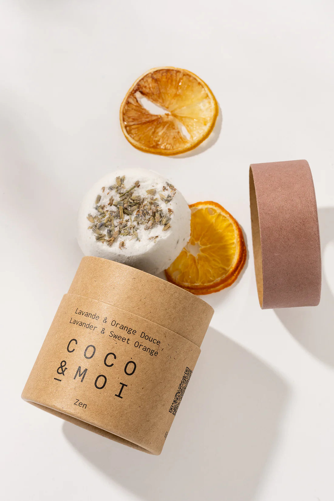 Bombe de Bain Lavande & Orange Douce - Coco & Moi