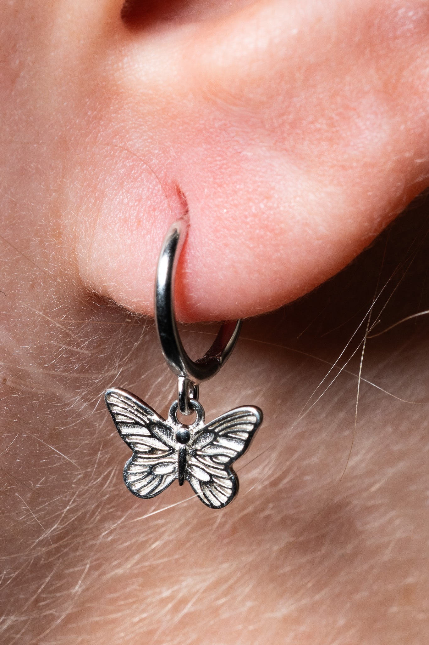 Boucle d'oreilles Butterfly