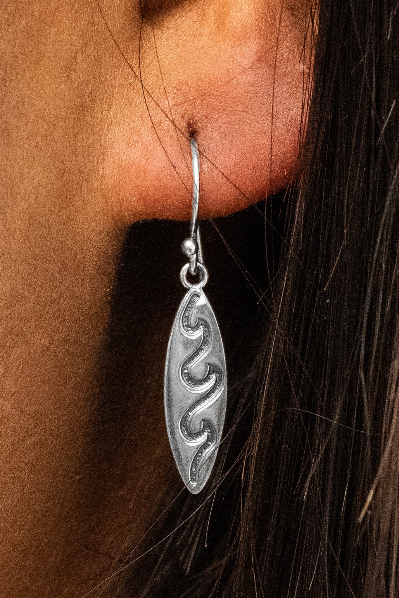 Boucle d'oreilles Surf