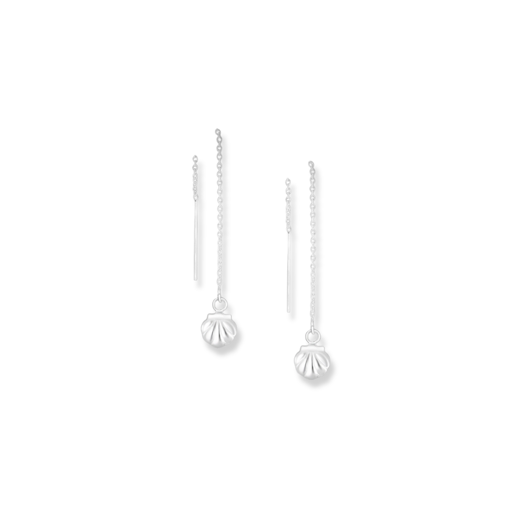 Boucles d’oreilles Threader Seashell