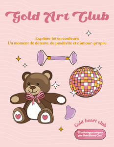 Cahier à colorier Vol 3 - Gold Heart Club