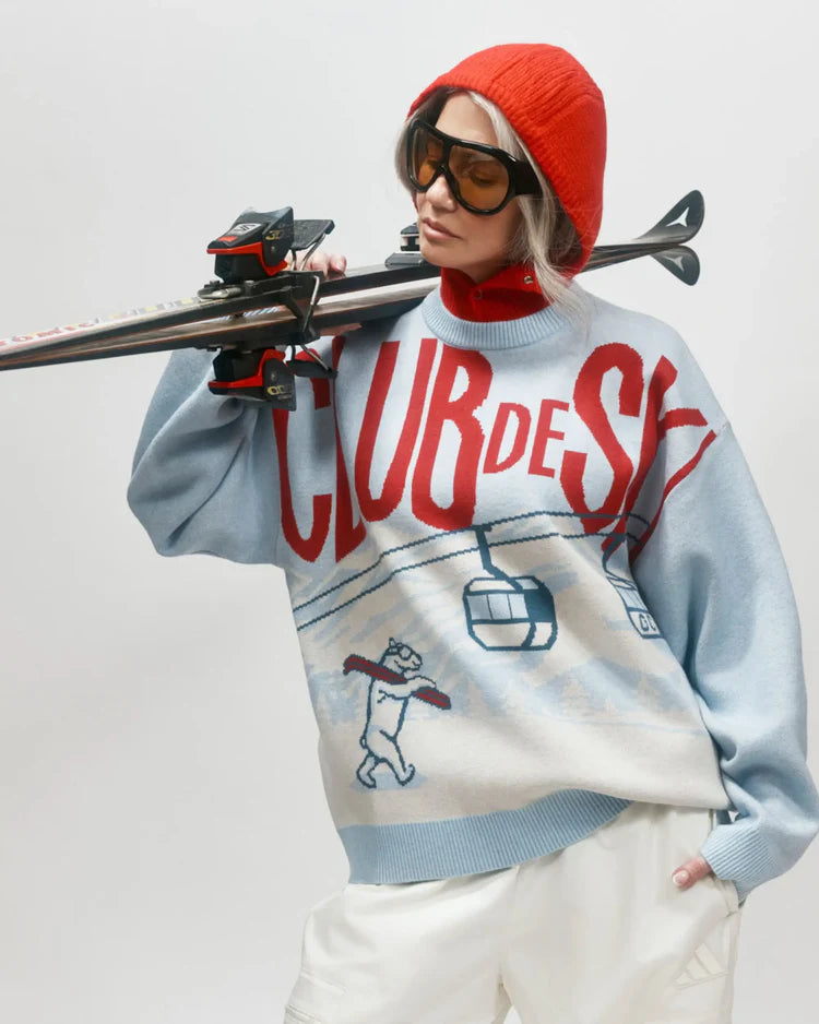 Pull Après-Ski - Club de Ski - Girl Crush