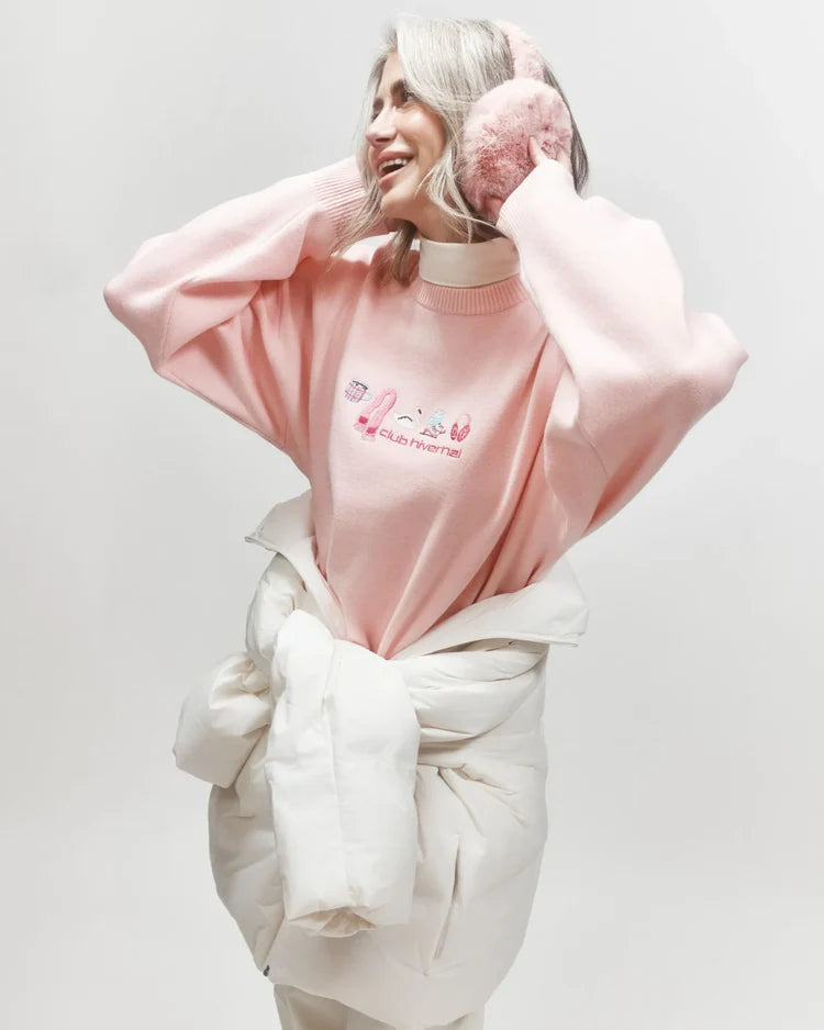 Pull Après-Ski - Club Hivernal - Girl Crush