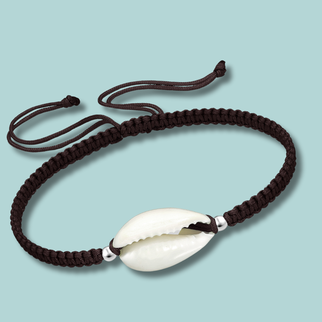 Bracelet shell cowrie