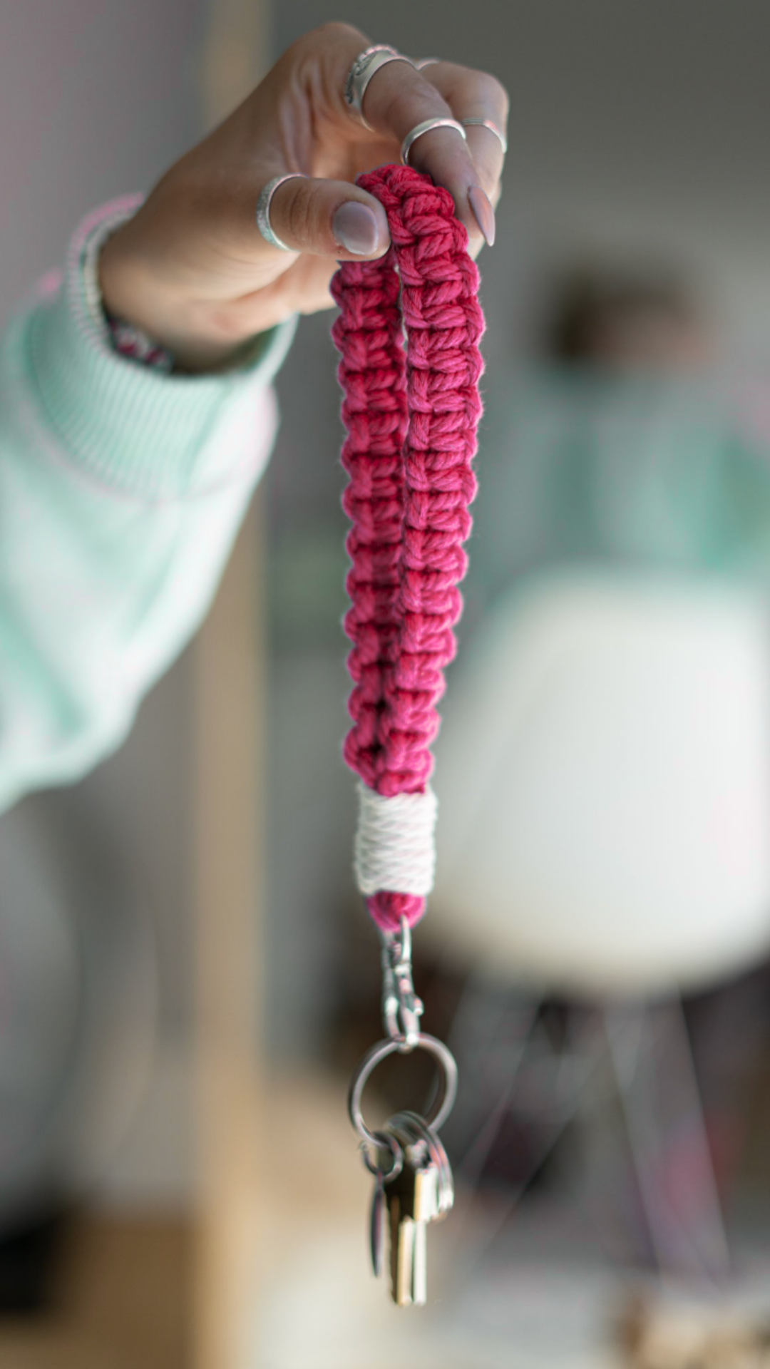 Macrame keychains