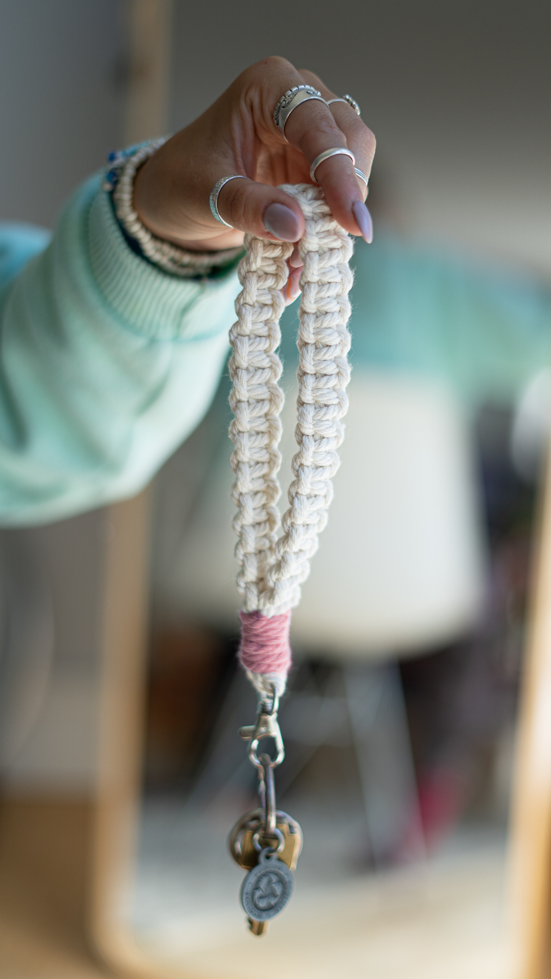 Macrame keychains
