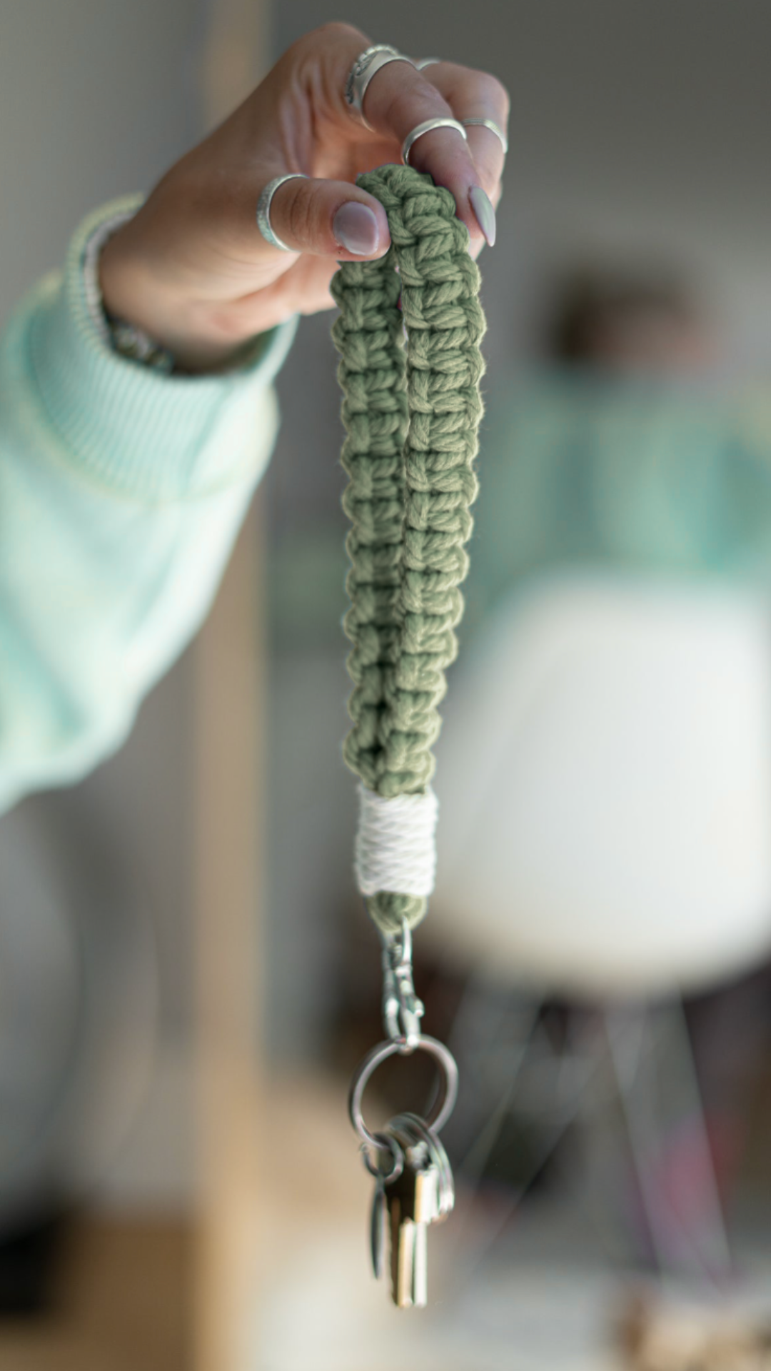 Macrame keychains
