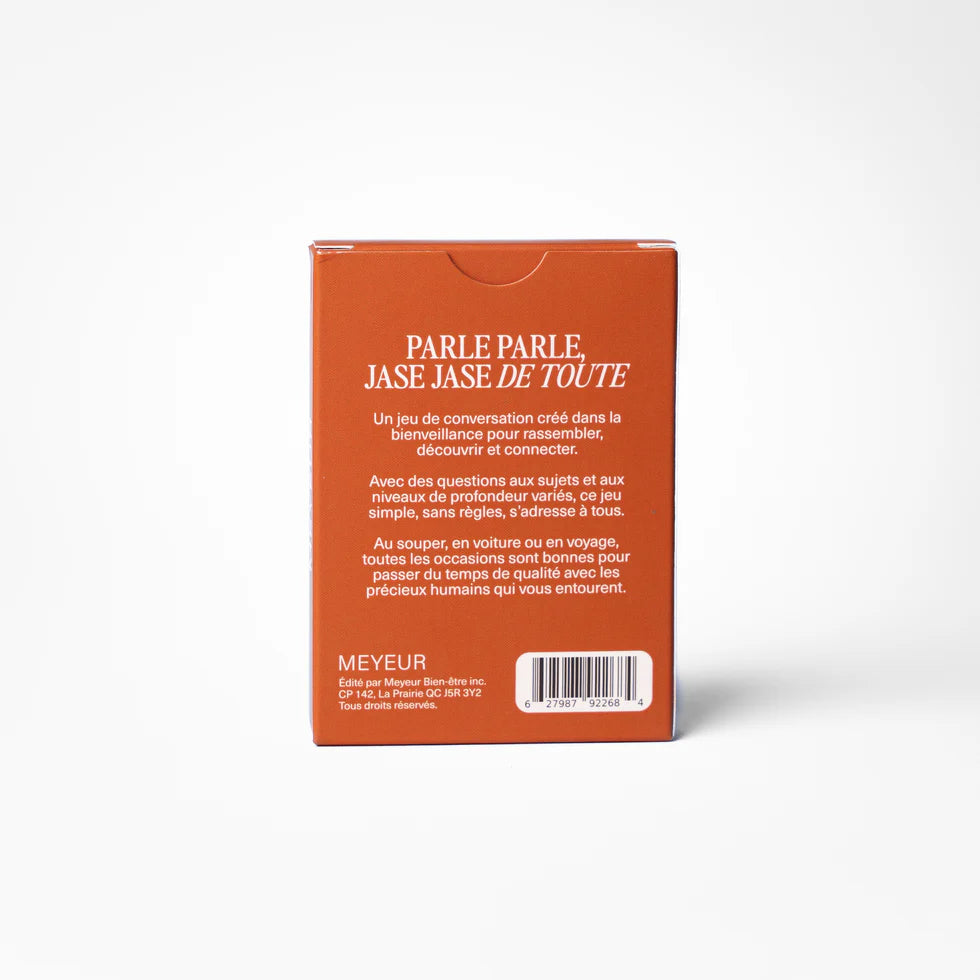 Le jeu - Parle parle, jase jase De toute - MEYEUR