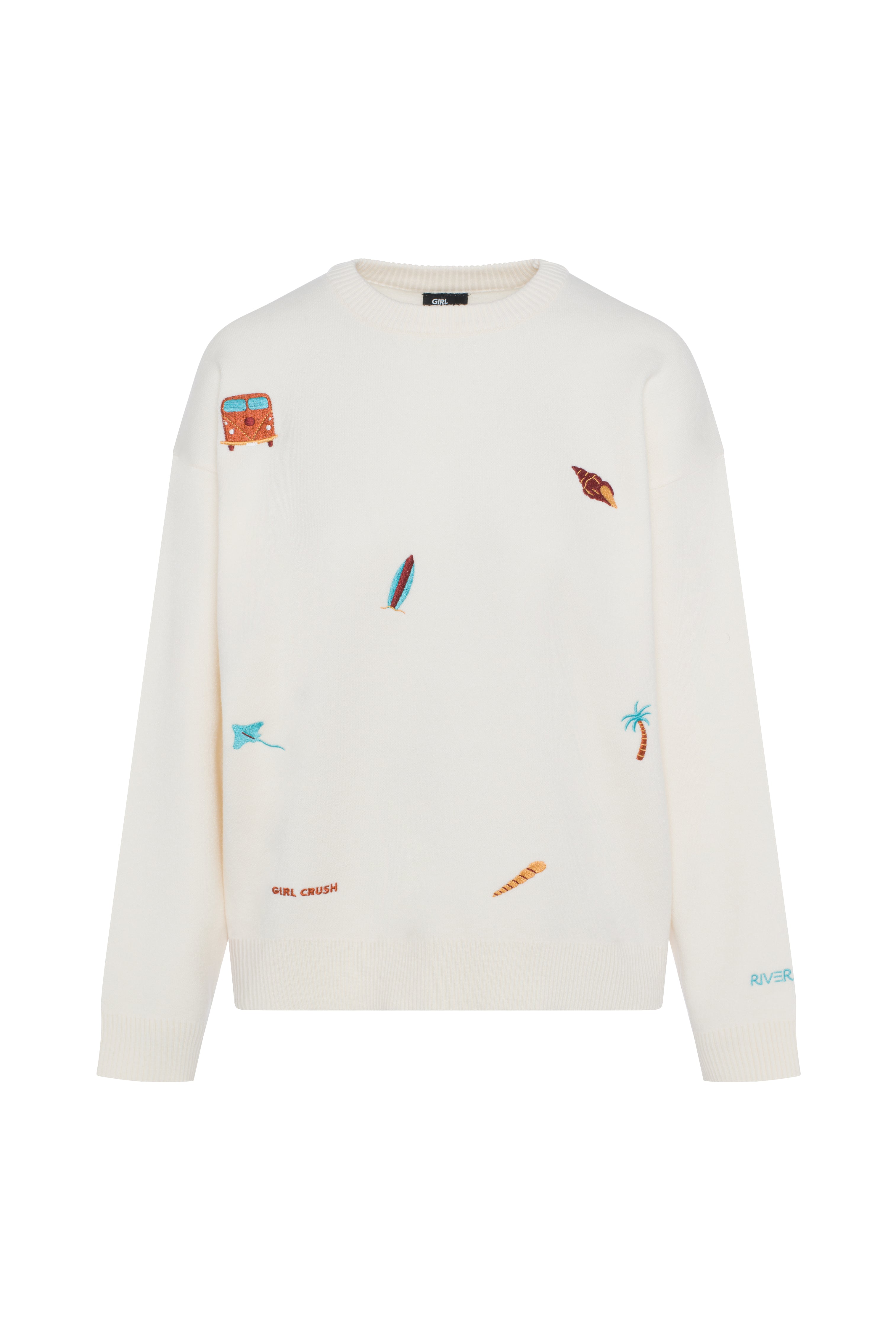 ‼️PRÉ-VENTE‼️ Pull À La Plage - Girl Crush X Riversea