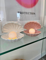 Load image in gallery, Sea shell night light made of ceramic beads