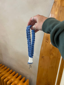 Porte-clefs macramés