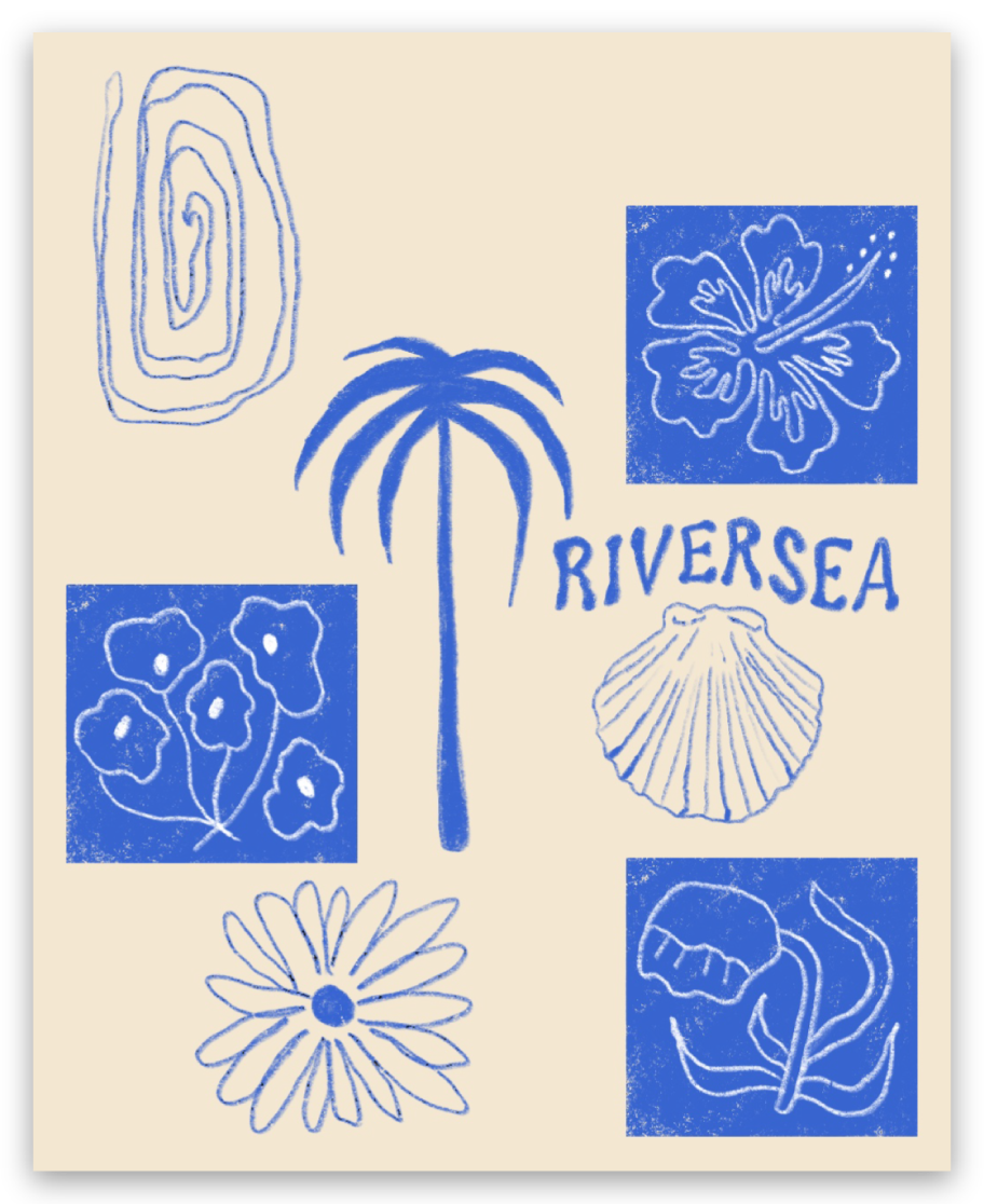 Sticker Palm trees