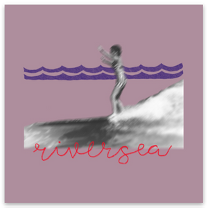 Sticker Femme Surf