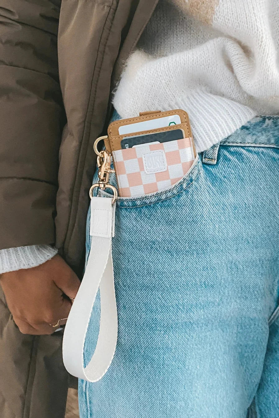 CHECKERED - Portefeuille mince - Olki Wallets