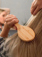Upload Image to Gallery, Bamboo Hair Brush - UPSIMPLY