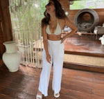 Load image into Gallery viewer, Pantalon Tencel - Blanc - Dérive
