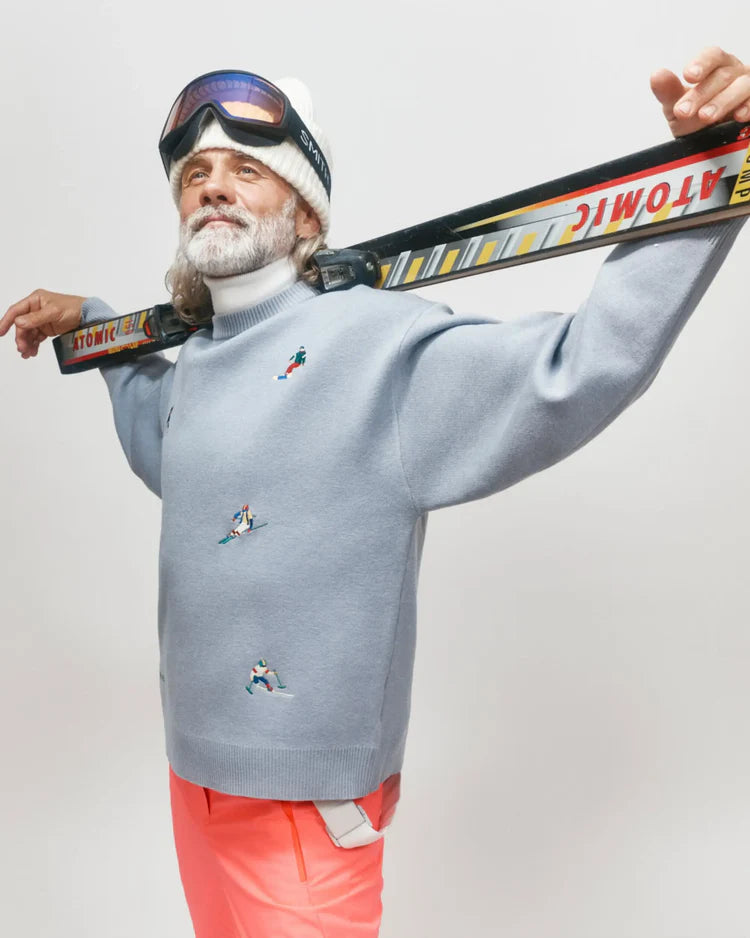 Pull Après-Ski - Le slalom - Girl Crush