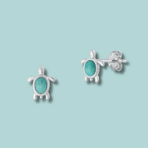 Boucle d'oreilles Tortue