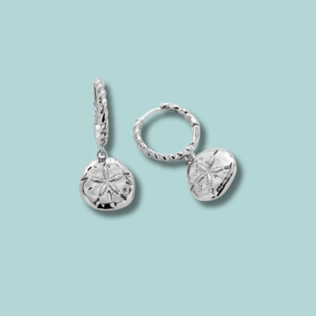 Boucle d'oreilles Sand Dollar