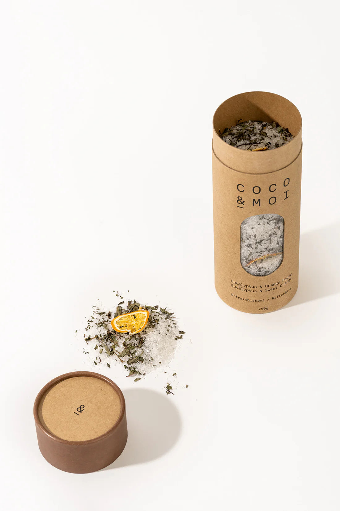 Sels de Bain Eucalyptus & Orange Douce - Coco & Moi