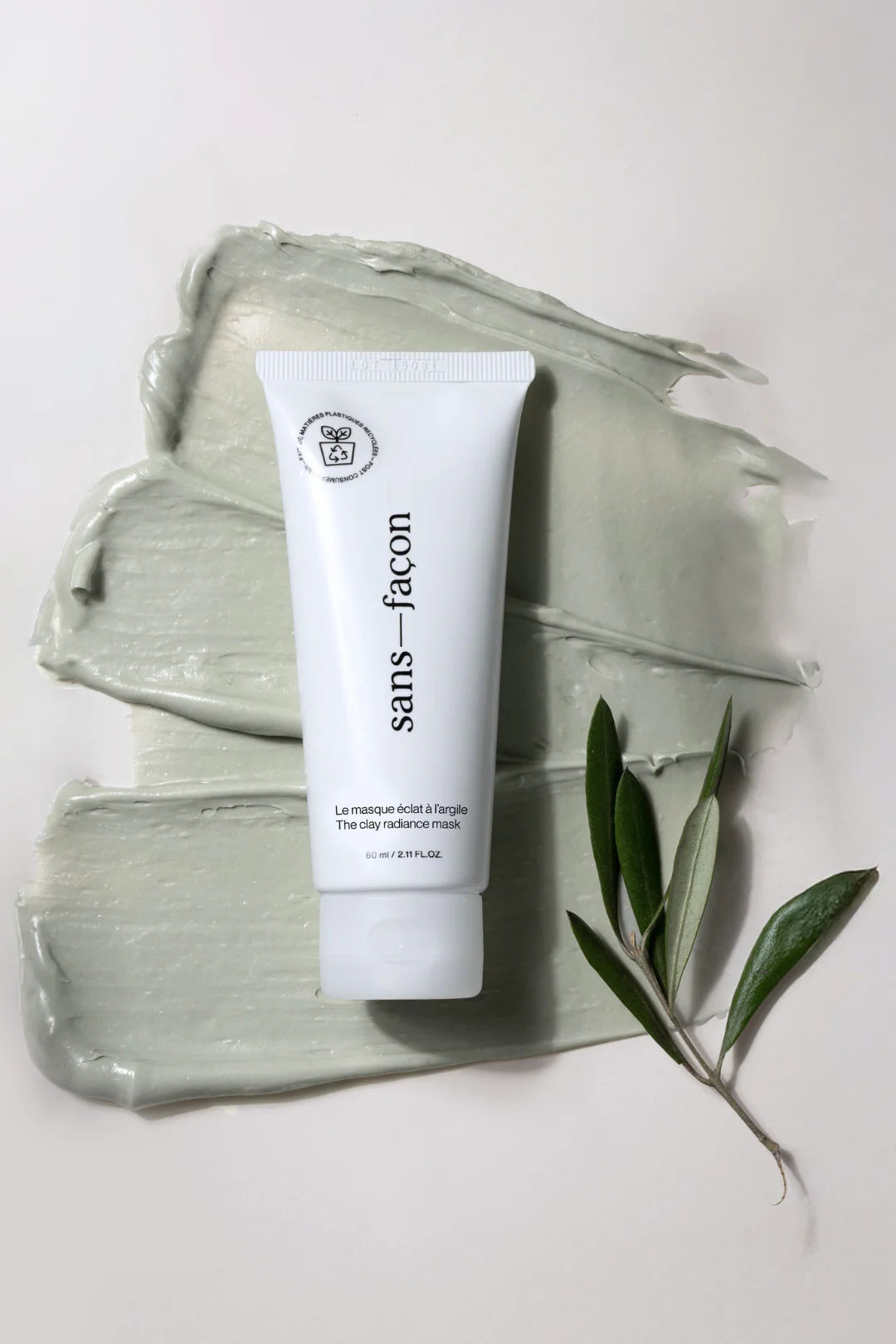 Le masque éclat à l'argile | Sans-Façon Cosmétiques