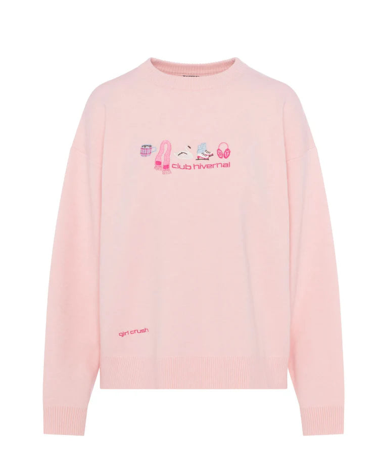 Pull Après-Ski - Club Hivernal - Girl Crush