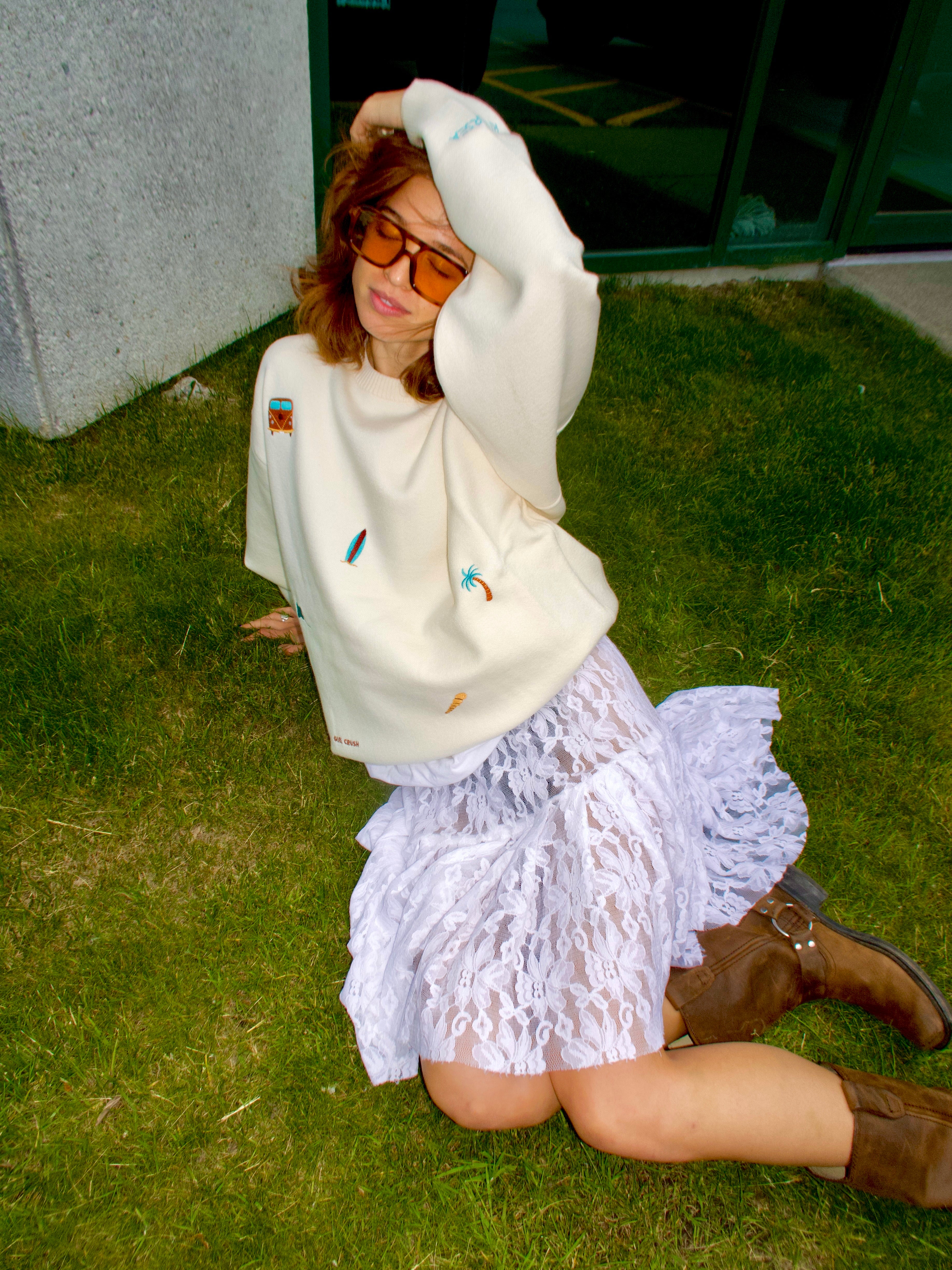 ‼️PRÉ-VENTE‼️ Pull À La Plage - Girl Crush X Riversea