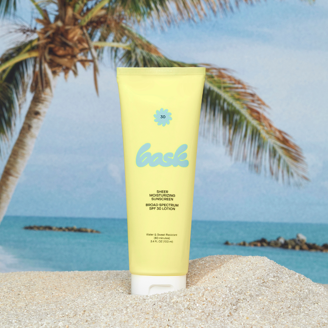 Lotion solaire Bask SPF 30, format voyage