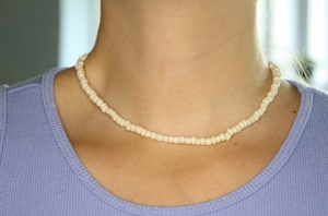 Necklace - Cream