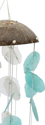 Load image in gallery, Carillon Capiz white and colored in coconut